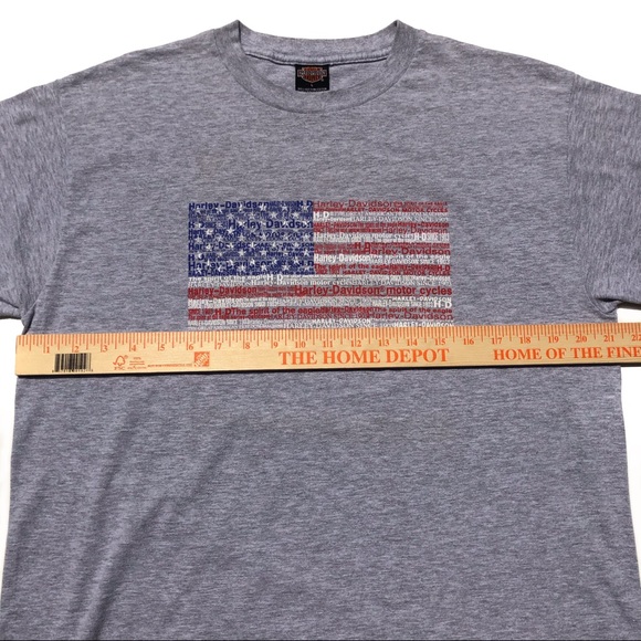 HARLEY DAVIDSON Mobile ALABAMA flag twin cam Shirt - Picture 7 of 7